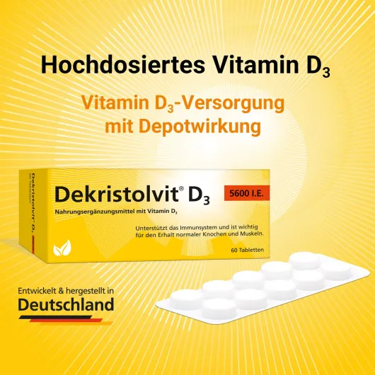 Dekristolvit D3 5.600 I.E. 60 Tabletten
