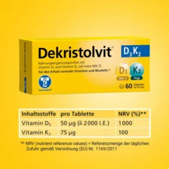 Dekristolvit D3K2 60 Tabletten