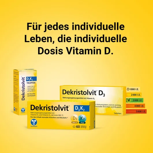 Dekristolvit D3K2 60 Tabletten