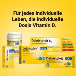 Dekristolvit Osteo D3K2 Ca 60 Kautabletten