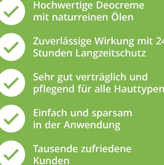 Deo Creme Ohne Aluminium Natural 50 ml