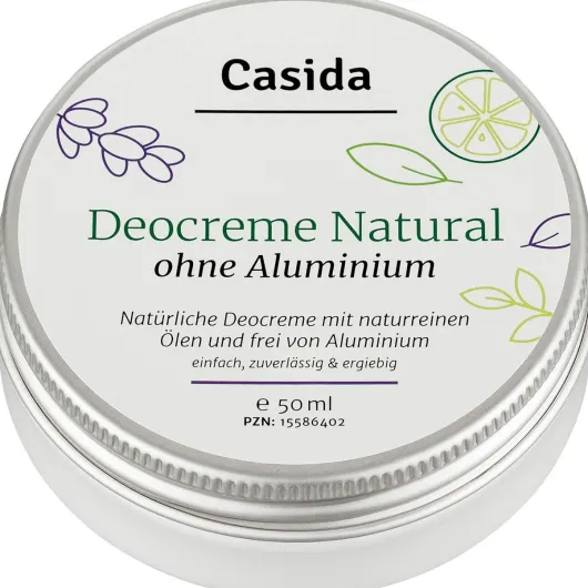Deo Creme Ohne Aluminium Natural 50 ml