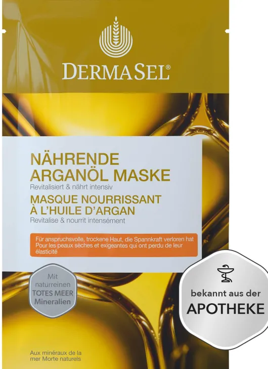 Dermasel Maske Arganöl 12 ml Gesichtsmaske