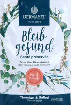 Dermasel Totes Meer Badekristalle Bleib Gesund 60g