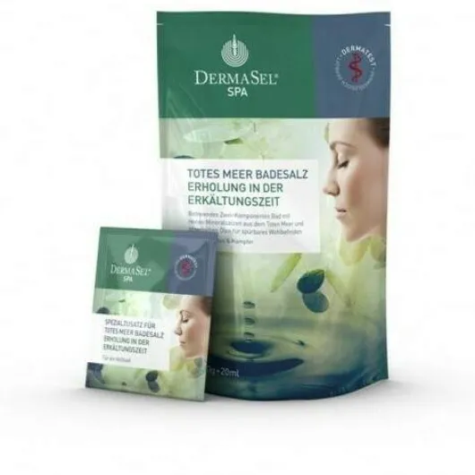 Dermasel Totes Meer Badesalz + Erholung in der Erkältungszeit 1...