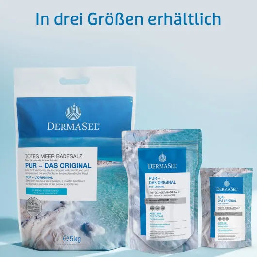Dermasel Totes Meer Badesalz Pur 1500 g