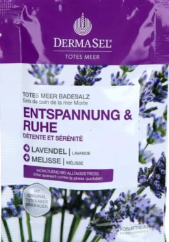 Dermasel Totes Meer Badesalz Entspannung & Ruhe 80 G