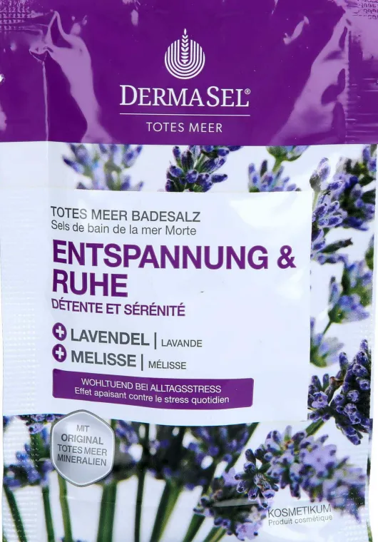 Dermasel Totes Meer Badesalz Entspannung & Ruhe 80 G