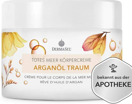 Dermasel Totes Meer Körpercreme Arganöl Traum 200 ml