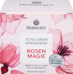 Dermasel Totes Meer Körpercreme Rosen Magie 200 ml