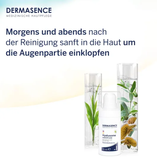 Dermasence Hyalusome Augenpflege 15 ml