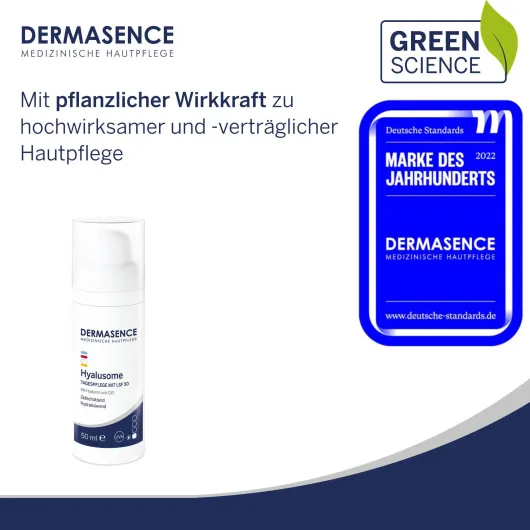 Dermasence Hyalusome Tagespflege Mit Lsf50 50 ml