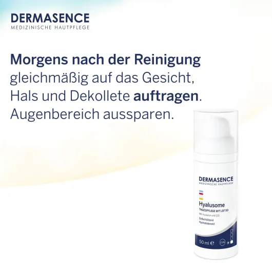 Dermasence Hyalusome Tagespflege Mit Lsf50 50 ml