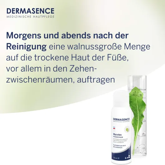 Dermasence Mycolex Pflegeschaum 125 ml