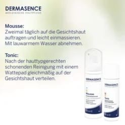 Dermasence Reiseset Mousse und Tonic 2 X 50 ml