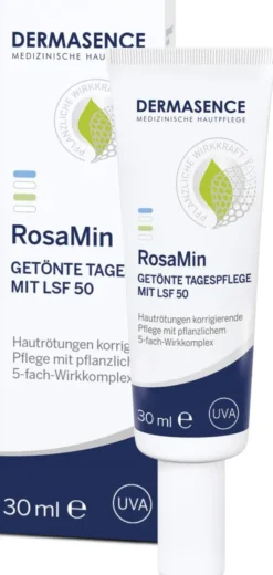 Dermasence RosaMin Getönte Tagespflege LSF 50 30 ml Creme