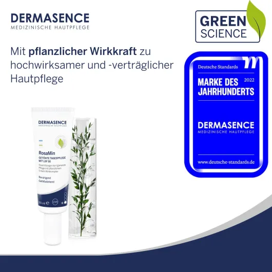 Dermasence RosaMin Getönte Tagespflege LSF 50 30 ml Creme