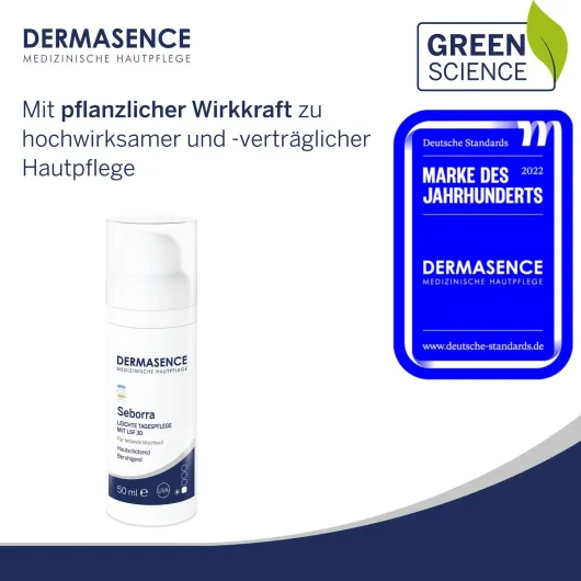 Dermasence Seborra Leichte Tagespflege Lsf 30 50 ml