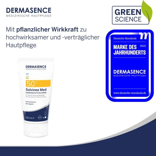 Dermasence Solvinea Med Lsf 50+ 150 ml Creme