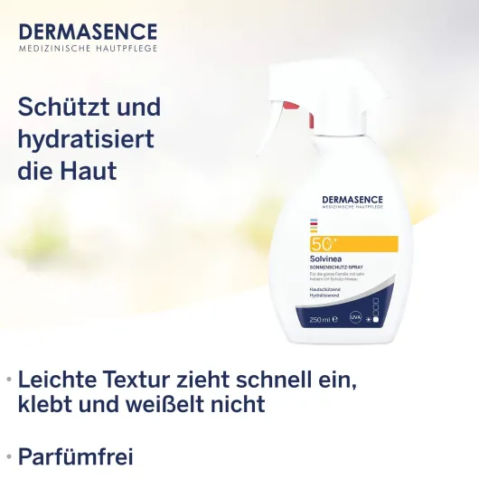 Dermasence Solvinea Spray Lsf 50+ 250 ml