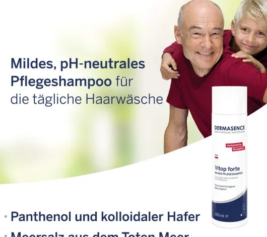 Dermasence Vitop Forte Mildes Pflegeshampoo 200 ml