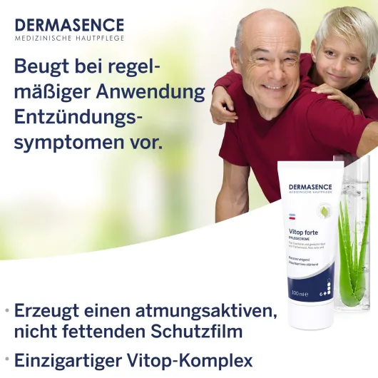 Dermasence Vitop Forte Pflegecreme 100 ml