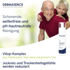 Dermasence Vitop Forte Reinigungsschaum 200 ml