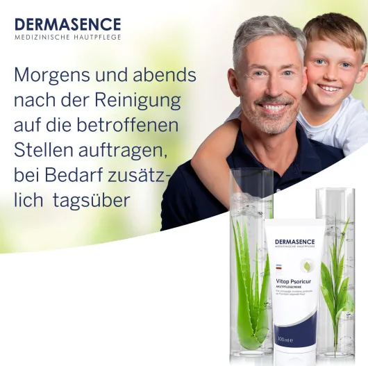 Dermasence Vitop Psoricur Akutpflegecreme 100 ml