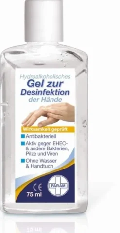 Desinfektionsgel Für die Hand Antibakteriell 75 ml Gel