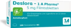 Deslora - 1A Pharma 5 mg Filmtabletten 100 Stück