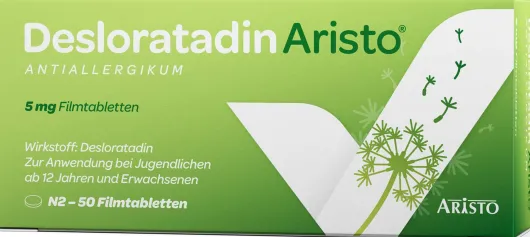 Desloratadin Aristo 5 mg 50 Filmtabletten