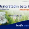 Desloratadin Beta 5 mg Filmtabletten 100 Stück