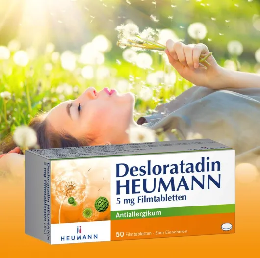 Desloratadin Heumann 5 mg 10 Filmtabletten
