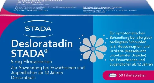 Desloratadin Stada 5 mg 50 Filmtabletten