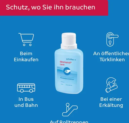 Desmanol Care Alkoholische Händedesinfektion 500 ml