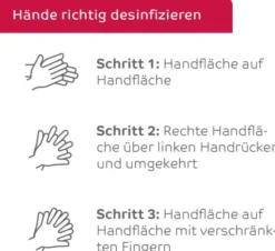 Desmanol Care Hyclick Alkoholische Händedesinfektion 1000 ml