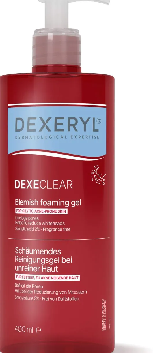 Dexeryl Dexeclear schäumendes Reinigungsgel 400 ml