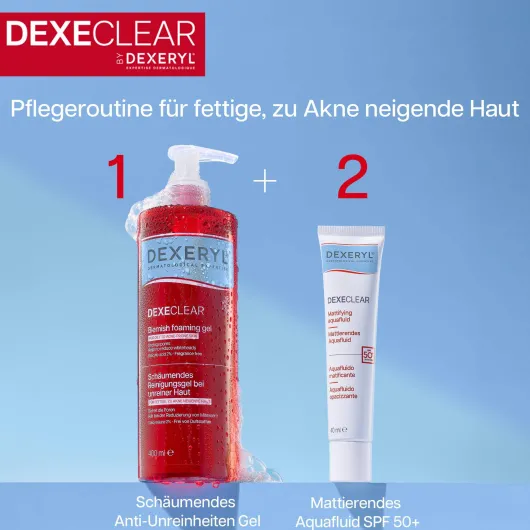 Dexeryl Dexeclear schäumendes Reinigungsgel 400 ml