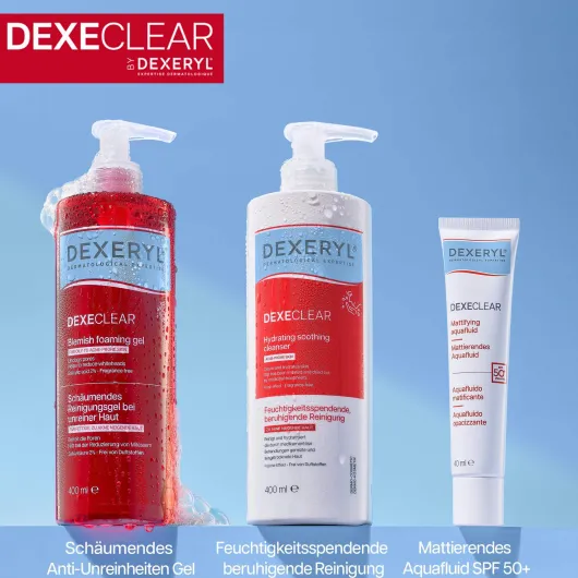 Dexeryl Dexeclear schäumendes Reinigungsgel 400 ml