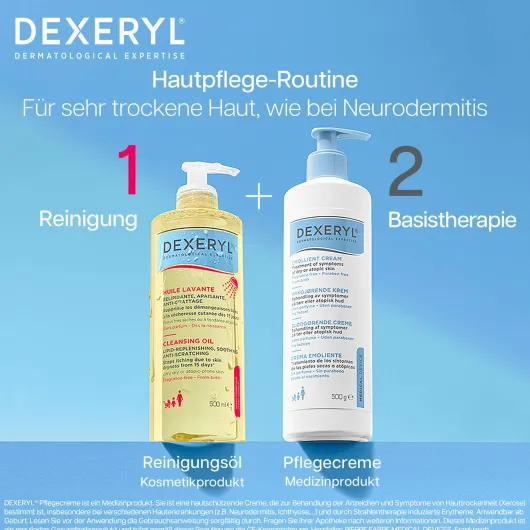 Dexeryl Reinigungsöl 500 ml