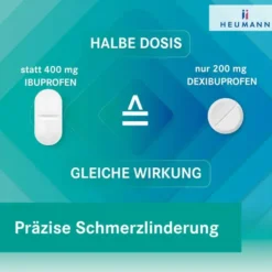 Dexibuprofen Heumann 200 mg 20 Filmtabletten