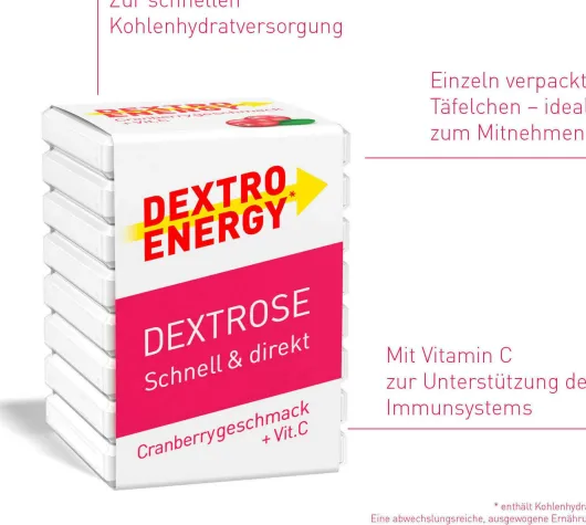 Dextro Energy Cranberry Würfel
