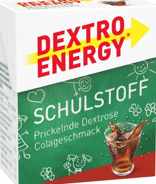 Dextro Energy Schulstoff Colatäfelchen 50g
