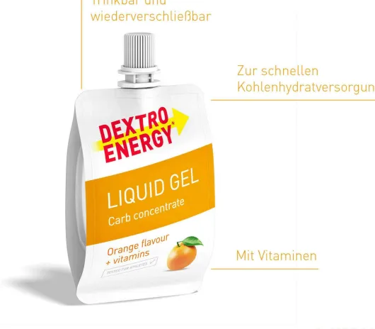 Dextro Energy Sports Nutrition Liquid Gel Orange 60 ml Gel