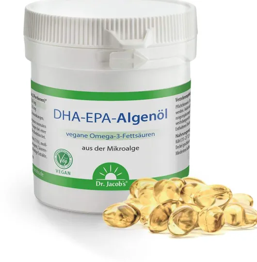 Dha Epa Algenöl 60 Kapseln