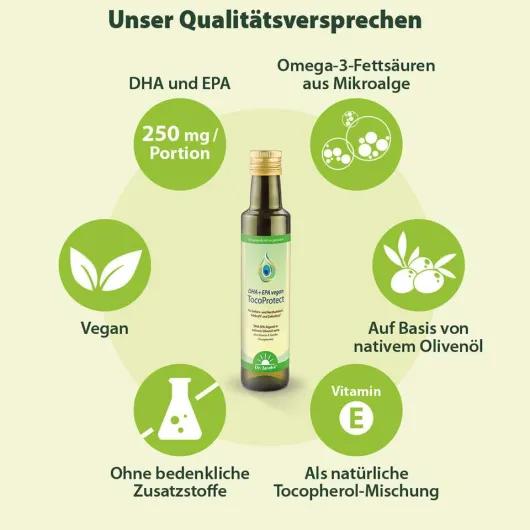 Dha+epa Vegan Tocoprotect Dr.Jacob s Flüssig