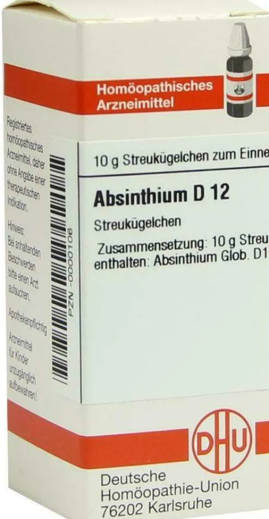 Dhu Absinthium D12 Globuli