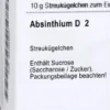 Dhu Absinthium D2 Globuli 10 G