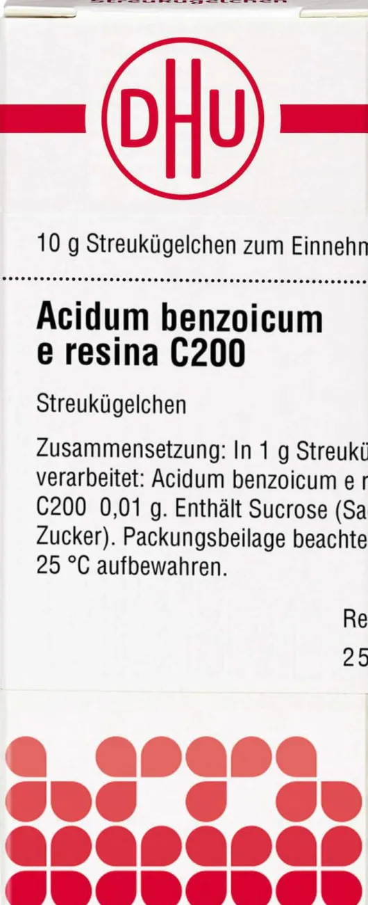 Dhu Acidum Benzoicum E Resina C200 Globuli