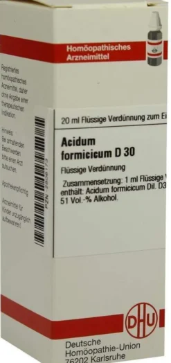 Dhu Acidum Formicicum D30 20 ml Dilution